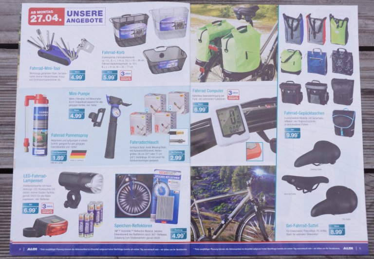 Aldi Fahrrad Angebote und Zubehör Aktuelles