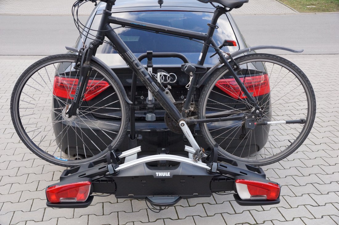 THULE VeloSpace XT 3+(1) Anhängerkupplung Fahrradträger cycling