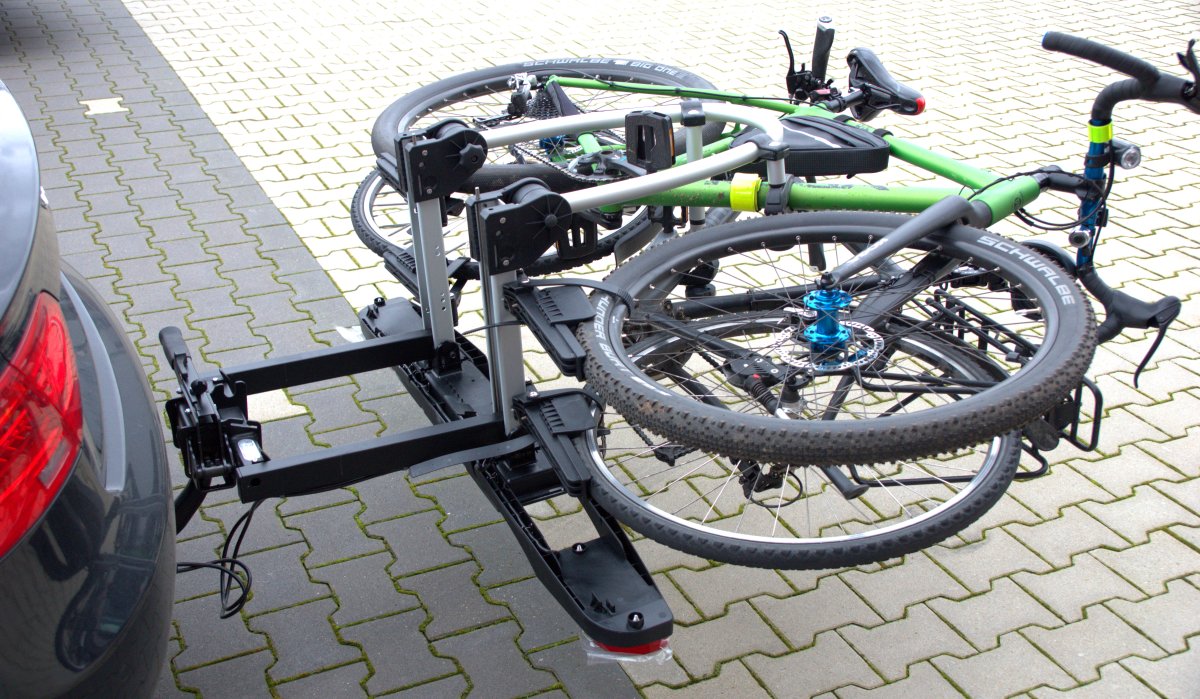 Westfalia BC60 AHK Fahrradträger für 2 Räder eBikes Anhängerkupplung  klappbar