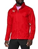 Puma Herren Training Rain Jacket, Puma Red-puma white, S