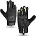 VELMIA Handschuhe für die Übergangszeit - Fahrradhandschuhe mit Grip Print für einen sicheren Halt und zusätzliche Robustheit. Handschuhe Herren, fahrradhandschuhe, mtb Handschuhe